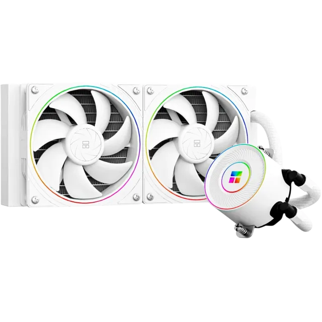 Система жидкостного охлаждения для процессора Thermalright Aqua Elite 240 V5 ARGB White (TRAE240V5AW) купить! 