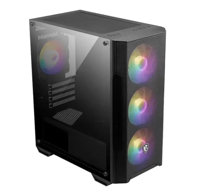 Компьютерный корпус MSI MAG FORGE M100A ARGB (306-7G20A21-809) Black купить! 