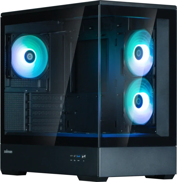 Компьютерный корпус Zalman P30 V2 TG ARGB Black купить! 