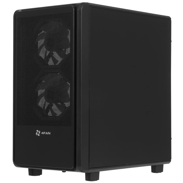 Корпус компьютерный 4FAN Goldrim Black wFans купить! 
