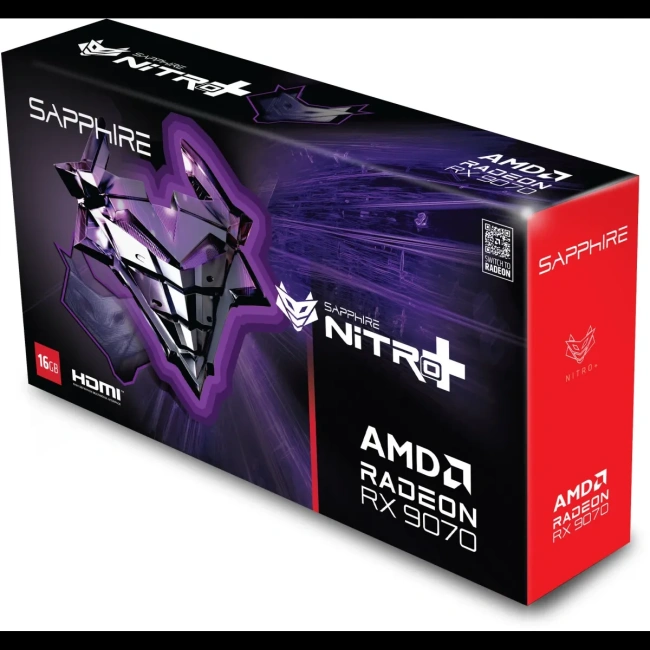 Видеокарта Sapphire AMD Radeon RX 9070 NITRO+ GAMING OC (11349-01-20G) купить! 