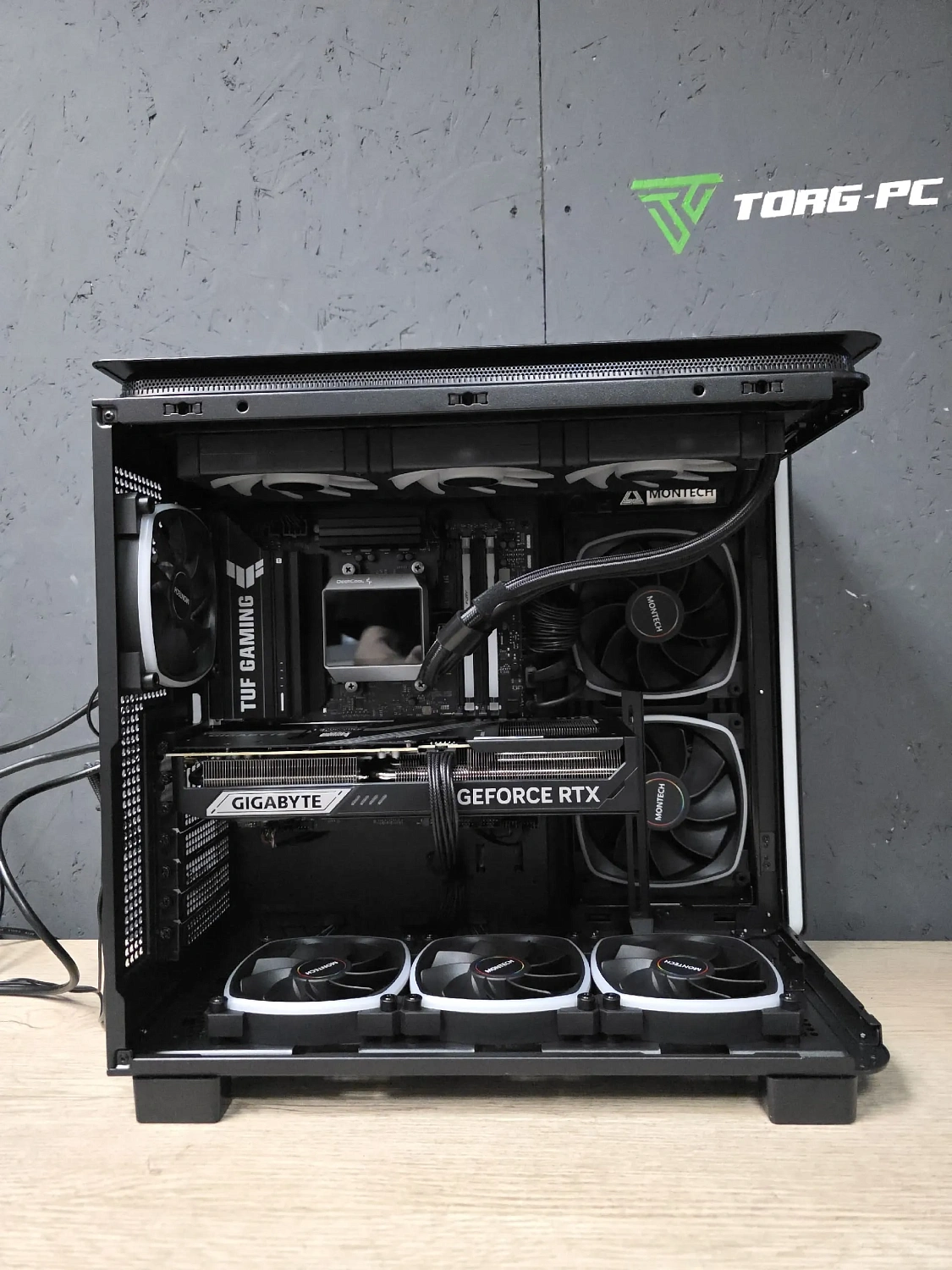 Игровой компьютер 992934 (Ryzen 9 9900X3D 4.4 ГГц/AMD X870/32 ГБ DDR5 6.0 ГГц/1024 ГБ SSD/RTX 5060 Ti 16 ГБ/Wi-Fi/850W/Montech KING 95 PRO ARGB Black)