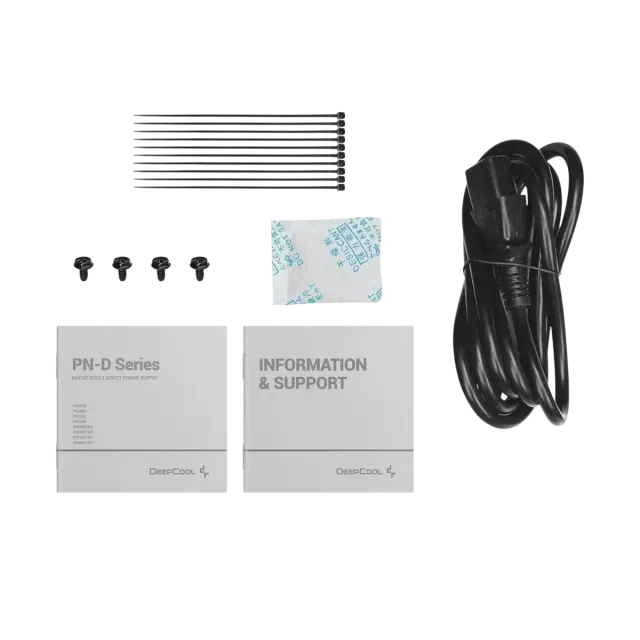 Блок питания Deepcool 750W PN750D (R-PN750D-FC0B-EU-V2) 16 Pin (PCIe 5.0 Connector Cable Details) купить! 