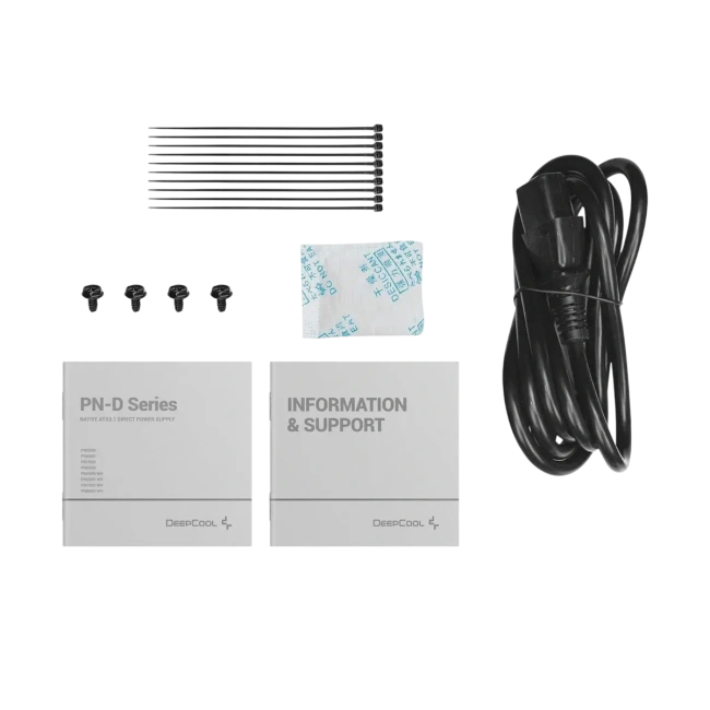 Блок питания Deepcool 750W PN750D (R-PN750D-FC0B-EU-V2) 16 Pin (PCIe 5.0 Connector Cable Details) купить! 