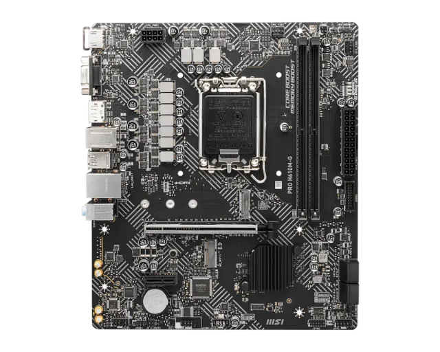 Материнская плата MSI PRO H610M-G DDR5 купить! 