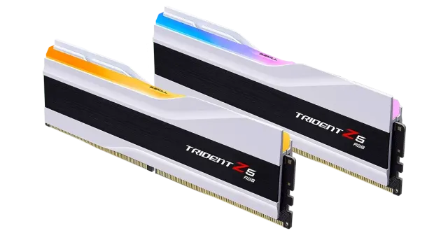 Оперативная память DDR5 64 Gb 6000 MHz G.Skill TRIDENT Z5 RGB White (F5-6000J3040G32GX2-TZ5RW) купить! 