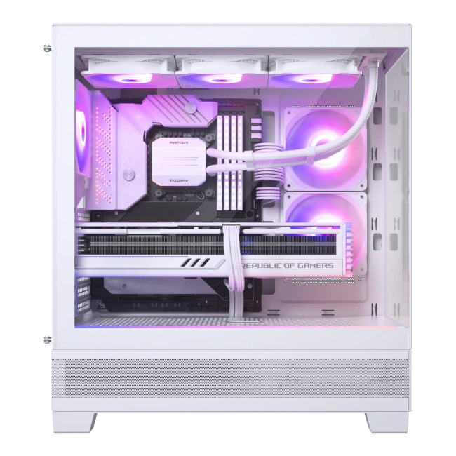 Игровой компьютер 990093 (Core i7-14700KF 3.4 ГГц/Intel Z790/32 ГБ DDR5 6 ГГц/2048 ГБ SSD/RTX 5070 12 ГБ/Wi-Fi/850W/Phanteks 523 XT View ARGB TG White) - купить по выгодной цене!