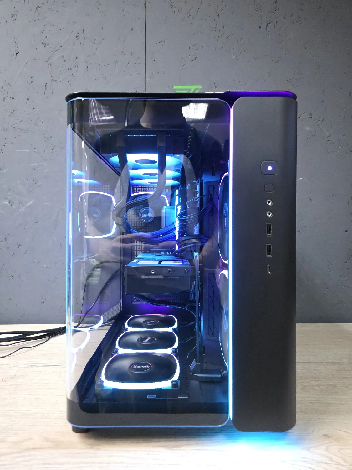 Игровой компьютер 992950 (Core Ultra 5 245KF 4.2 ГГц/Intel B860/32 ГБ DDR5 6.0 ГГц/1024 ГБ SSD/RTX 5060 Ti 16 ГБ/Wi-Fi/850W/Montech KING 95 PRO ARGB Black)