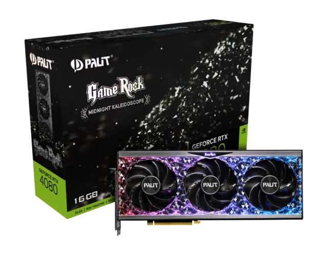 Видеокарта Palit RTX 4080 GAMEROCK 16GB (NED4080019T2-1030G), Retail купить! 