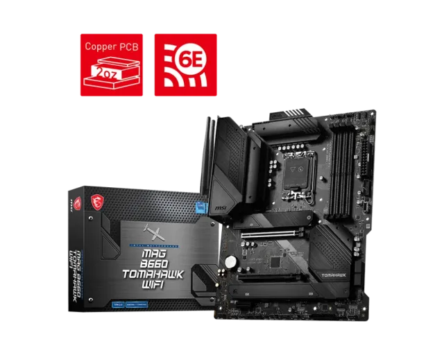 Материнская плата MSI MAG B660 TOMAHAWK WIFI купить! 