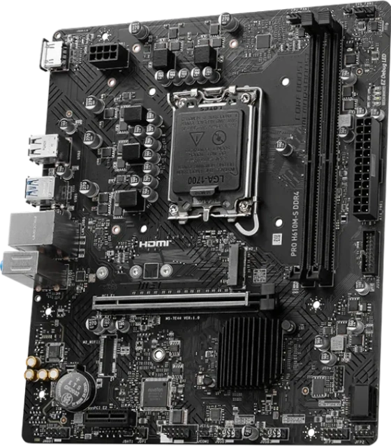 Материнская плата MSI PRO H610M-S DDR4 купить! 
