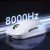 Мышь беспроводная mchose A7 ultra, радиоканал/bluetooth, 8KHz, розовая