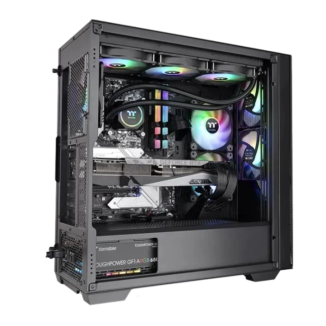 Игровой компьютер 678275 ( Ryzen 9 7900X 4.7 ГГц/X670/64 ГБ DDR5 4.8 ГГц/1 ТБ SSD/GeForce RTX 4070 Ti 12ГБ/Блок 1000W/Корпус Thermaltake Divider 370 TG ARGB (CA-1S4-00M1WN-00)/Win 10 Pro Trial) - купить по выгодной цене!