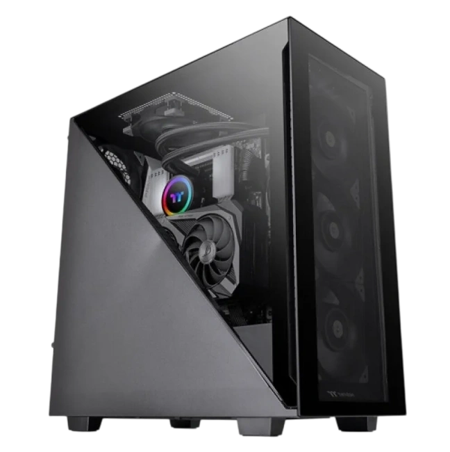Компьютерный корпус Thermaltake DIVIDER 300 TG CA-1S2-00M1WN-00 Black купить! 