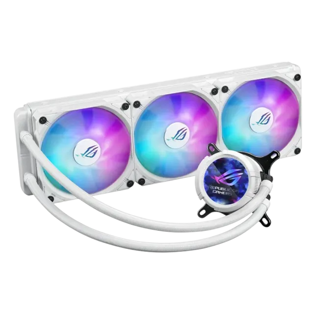 Система водяного охлаждения ASUS ROG STRIX LC III 360 ARGB LCD WHT (90RC00W2-M0UAY0) купить! 