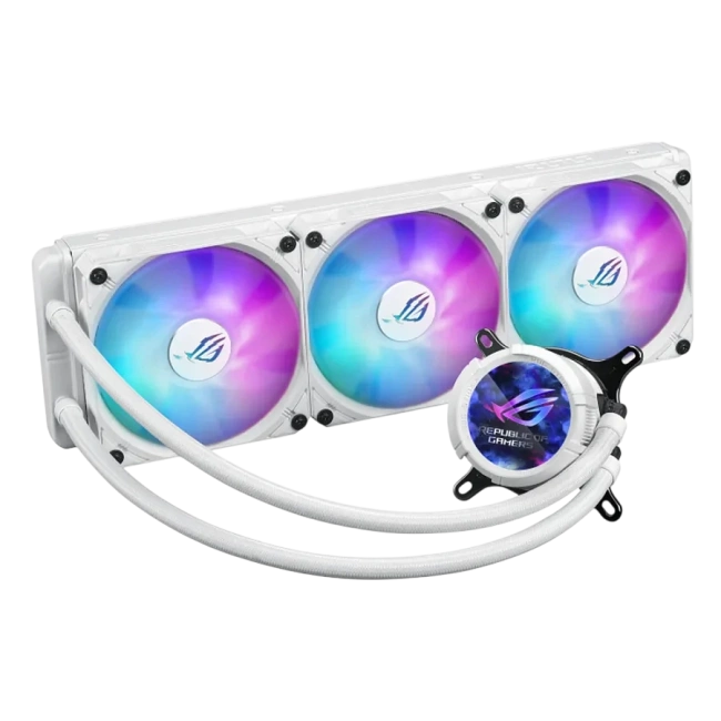 Система водяного охлаждения ASUS ROG STRIX LC III 360 ARGB LCD WHT (90RC00W2-M0UAY0) купить! 