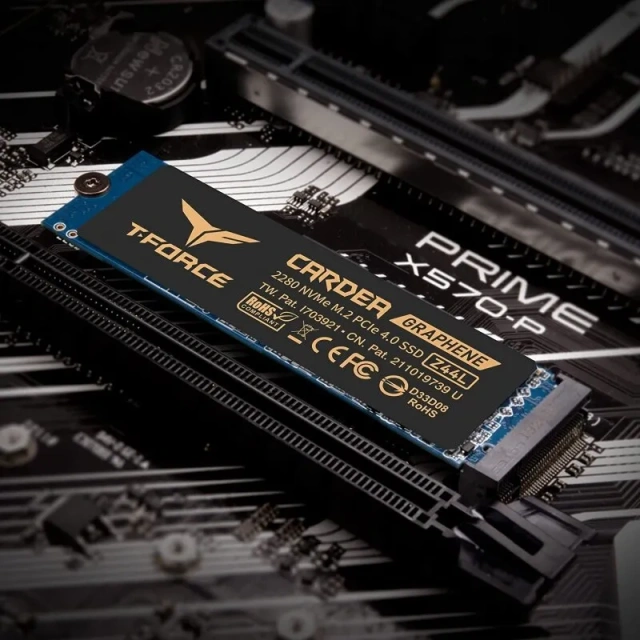 Твердотельный накопитель SSD 250 ГБ M.2 NVMe Team Group T-FORCE CARDEA Z44L (TM8FPL250G0C127) купить! 