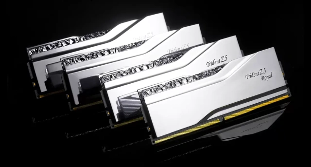 Оперативная память DDR5 64 Gb 6400 MHz G.Skill TRIDENT Z5 Royal White (F5-6400J3239G32GX2-TR5S) купить! 