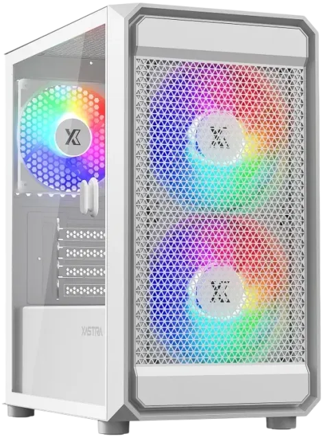 Компьютерный корпус XASTRA A303M TG 3FRGB White (A303M-2FC14F-1FC12F-D-WH) купить! 