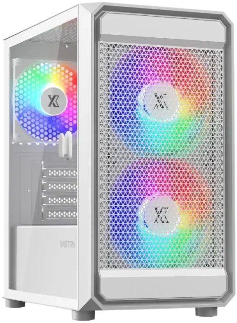 Компьютерный корпус XASTRA A303M TG 3FRGB White (A303M-2FC14F-1FC12F-D-WH) купить! 