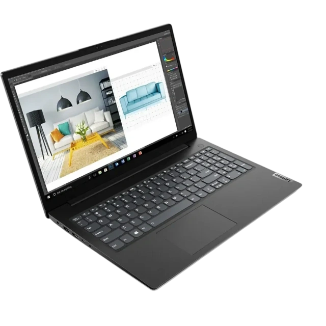 Ноутбук Lenovo V15 G2 (Intel Pentium Silver N6000/15.6" 1920x1080/4Gb/256Gb SSD/Intel UHD Graphics/Wi-Fi 5, Вluеtооth 5.1/no OS) Black - фото