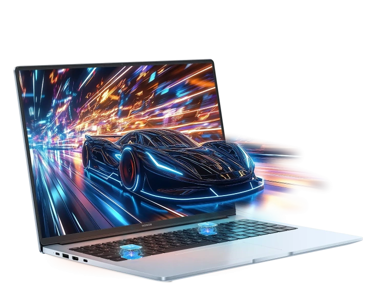 Ноутбук HONOR MagicBook X16 Plus 2025 BRB-5211 (Core 5 220H/16.1"/2.5K/32 Гб/2Tb SSD/Graphics/Win 11) 5301ALYK Blue - фото