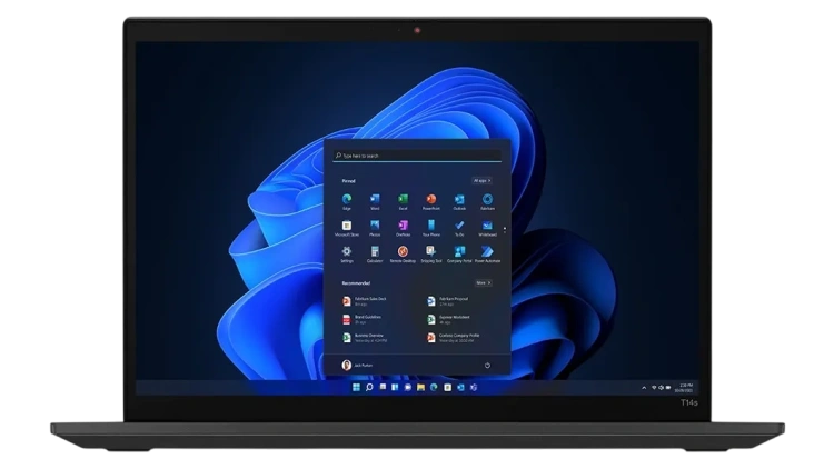 Ноутбук Lenovo ThinkPad T14s Gen 4 (Core i5 1335U/14"/FHD+/16GB/512GB SSD/Iris Xe/4G LTE/5G/Win 11 Pro) 21F6002JRT - фото