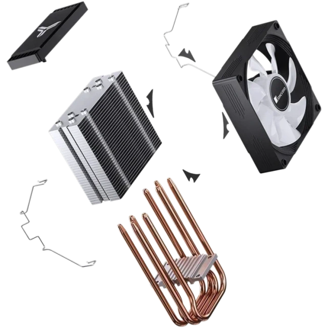 Кулер для процессора JONSBO CR-1300 EVO Dynamic Multi-Color LED Black купить! 