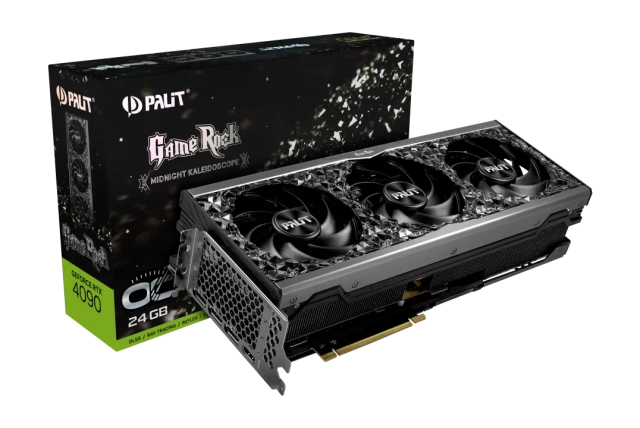 Видеокарта Palit GeForce RTX 4090 GameRock OC (NED4090S19SB-1020G) Retail купить! 