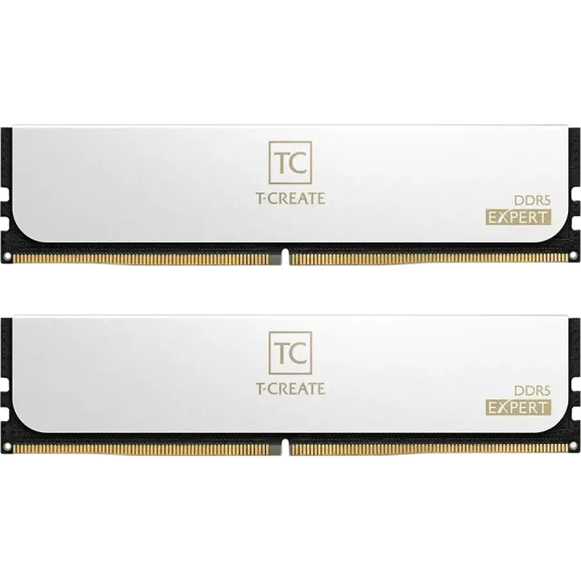Оперативная память DDR5 64 Gb 6400 MHz Team Group T-CREATE Expert White (CTCWD564G6400HC34BDC01) купить! 