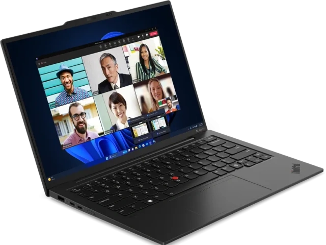 Ноутбук Lenovo ThinkPad X1 Carbon Gen 12 (Ultra7 155U/14"/1920x1200/32Gb/512Gb SSD/Intel Graphics/Win 11 Pro) Черный - фото