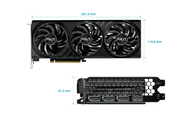 Видеокарта Palit GeForce RTX 5060 Ti Infinity 3 OC (NE7506TS19T1-GB2061S), Retail купить! 