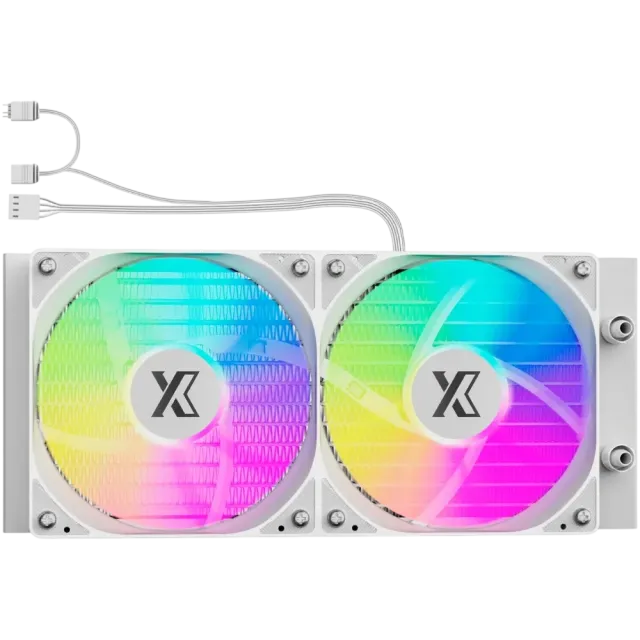 Система водяного охлаждения XASTRA LP240 ARGB WH White (LP240-WHAFXX-GL) купить! 