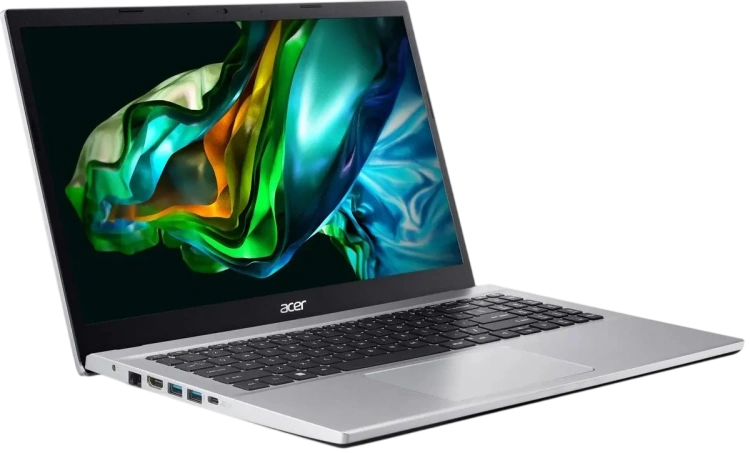 Ноутбук Acer Aspire 3 A315-44P-R7K7 (AMD Ryzen 5 5500U/15.6"/1920x1080/32Gb/1024Gb SSD/AMD Radeon Graphics/Win 11 Pro) Silver - фото