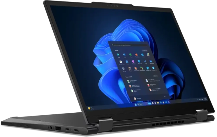 Ноутбук Lenovo ThinkPad X13 2-in-1 Gen 5 (Ultra 5 125U/13.3"/1920x1200/Touch/16Gb/512Gb SSD/Win 11 Pro) Черный - фото