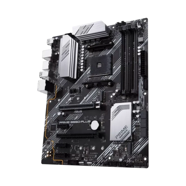 Материнская плата ASUS PRIME B550-PLUS (AM4/AMD B550/4xDDR4/mATX) купить! 
