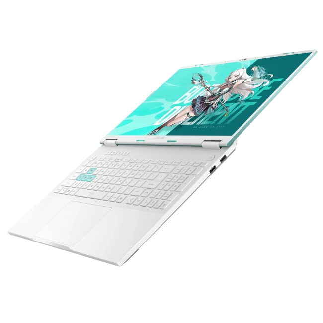 Ноутбук Asus TUF Gaming F16 FA608UM260-0EAEXHB8X10 (AMD Ryzen 7 260/16" 2560x1600/16Gb/1024Gb SSD/NVIDIA GeForce RTX 5060 8Gb/Win 11 Home) Бирюзовый - фото