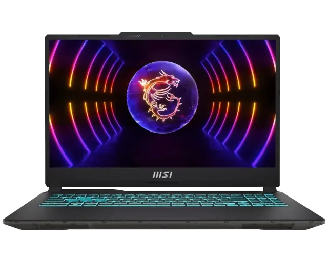 Ноутбук MSI Cyborg 15 A12VF-868RU (Core i7 12650H/15.6" 1920x1080/32Gb/1024Gb SSD/NVIDIA GeForce RTX 4060/Win 11 Home) Серый - фото