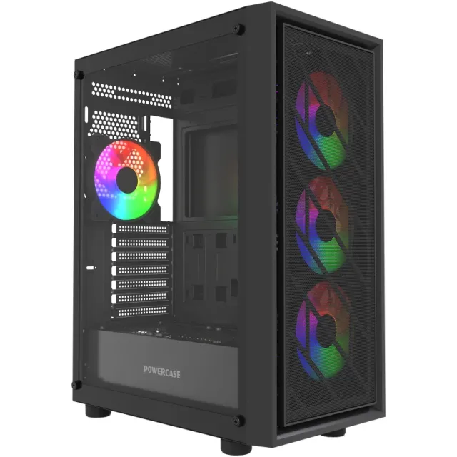 Компьютерный корпус Powercase Mistral EA16 TG FRGB Black (CMAEA16-L4) купить! 