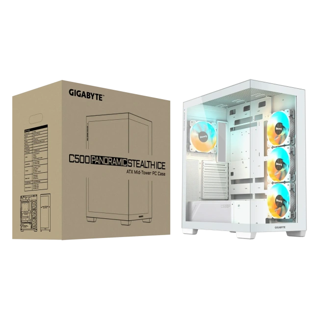 Игровой компьютер 989846 (Ryzen 9 9900X 4,4 ГГц/AMD B850/32 ГБ DDR5 6 ГГц/2048 ГБ SSD/RTX 5070 12 ГБ/Wi-Fi/850W/Gigabyte C500PI ST White) - купить по выгодной цене!