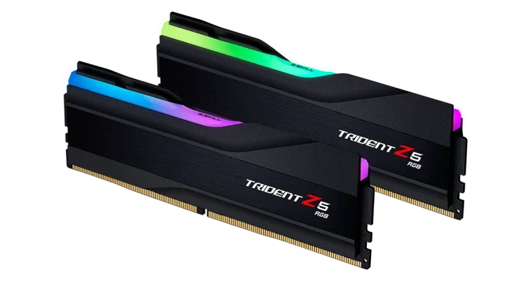 Оперативная память DDR5 96 Gb 6000 MHz G.Skill TRIDENT Z5 RGB Black (F5-6000J3036F48GX2-TZ5RK) купить! 