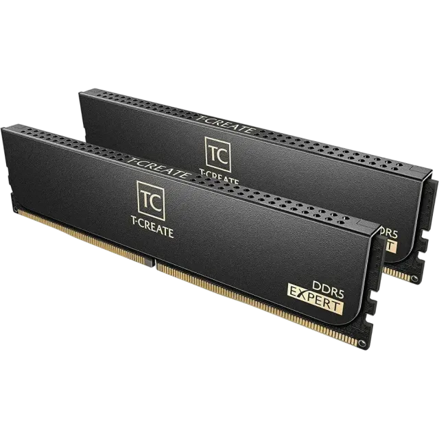 Оперативная память DDR5 32 Gb 6400 MHz Team Group T-CREATE Expert Black (CTCED532G6400HC32ADC01) купить! 