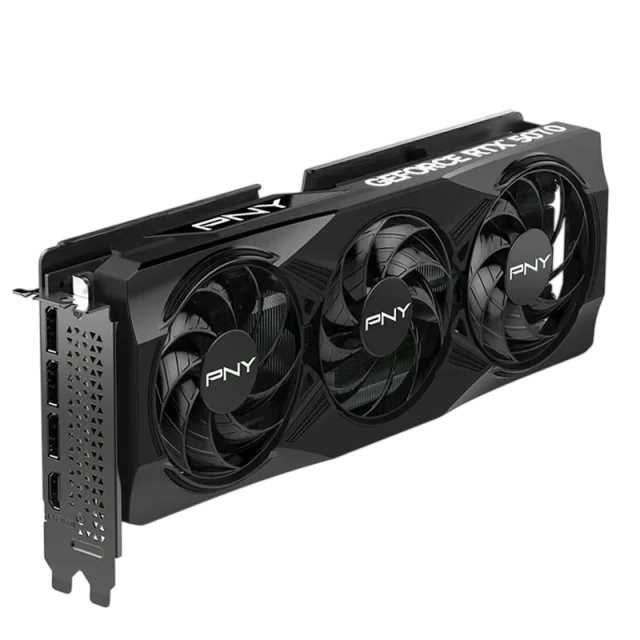 Видеокарта PNY GeForce RTX 5070 OC Triple Fan 12G (VCG507012TFXPBW1-O), Retail купить! 