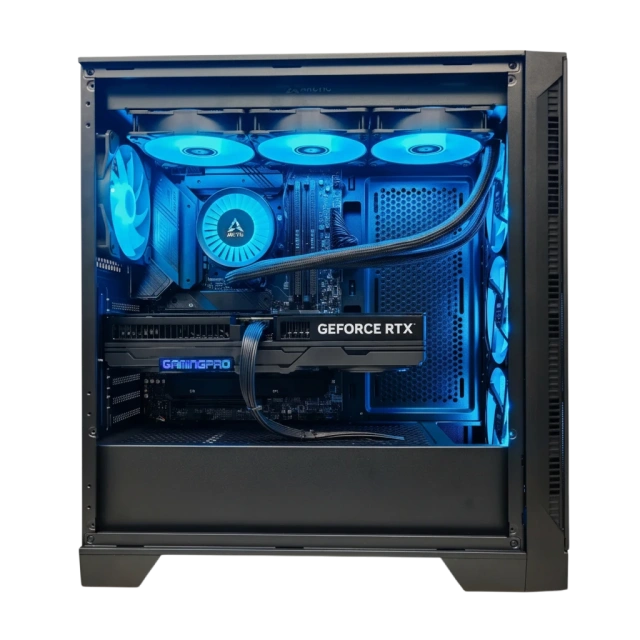Игровой компьютер 990490 (Ryzen 9 5950X 3,4 ГГц/AMD B550/32 ГБ 3,2 ГГц/1024 ГБ SSD/RTX 5070 12 ГБ/Wi-Fi/750W/MSI MAG FORGE 320R AirFlow TG ARGB) - купить по выгодной цене!