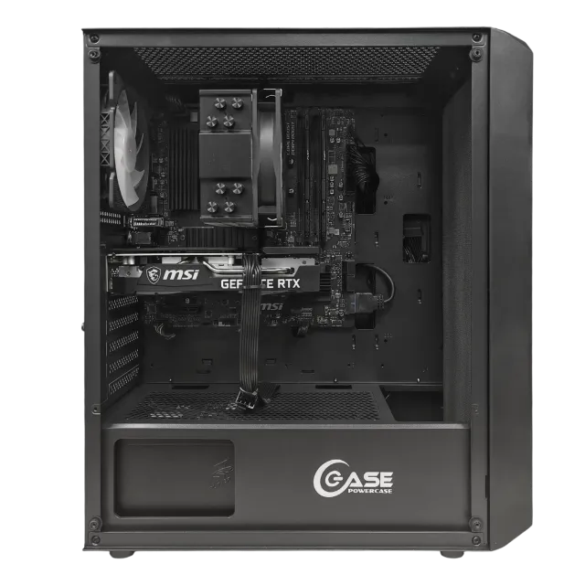 Компьютерный корпус Powercase Mistral C4B TG CMICB-L4 Black купить! 
