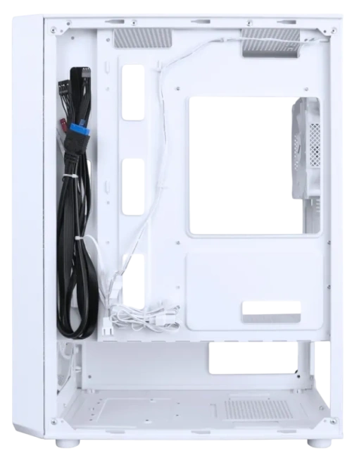 Компьютерный корпус 1STPLAYER FD3-M LED White (FD3-M-WH-4F1-W) купить! 