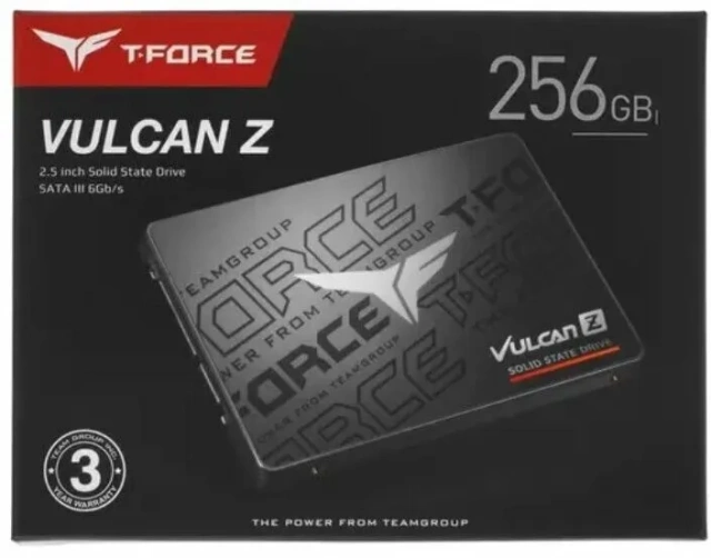 Твердотельный накопитель SSD 256 ГБ 2.5" SATA Team Group T-FORCE VULCAN Z (T253TZ256G0C101) купить! 