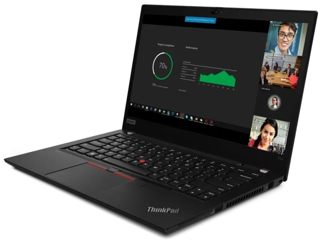 Ноутбук Lenovo ThinkPad T14 Gen 2 (Intel Core i5-1135G7/14"/3840x2160/24GB/256GB SSD/UHD Graphics/Wi-Fi/BT/Win 11 Pro) - фото