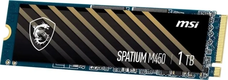 Твердотельный накопитель MSI 1000 Gb SPATIUM M450 S78-440L0M0-P83 купить! 