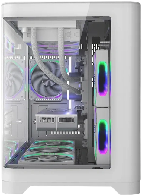 Компьютерный корпус 1STPLAYER UVIEW UV6 White (UV6-WH) купить! 